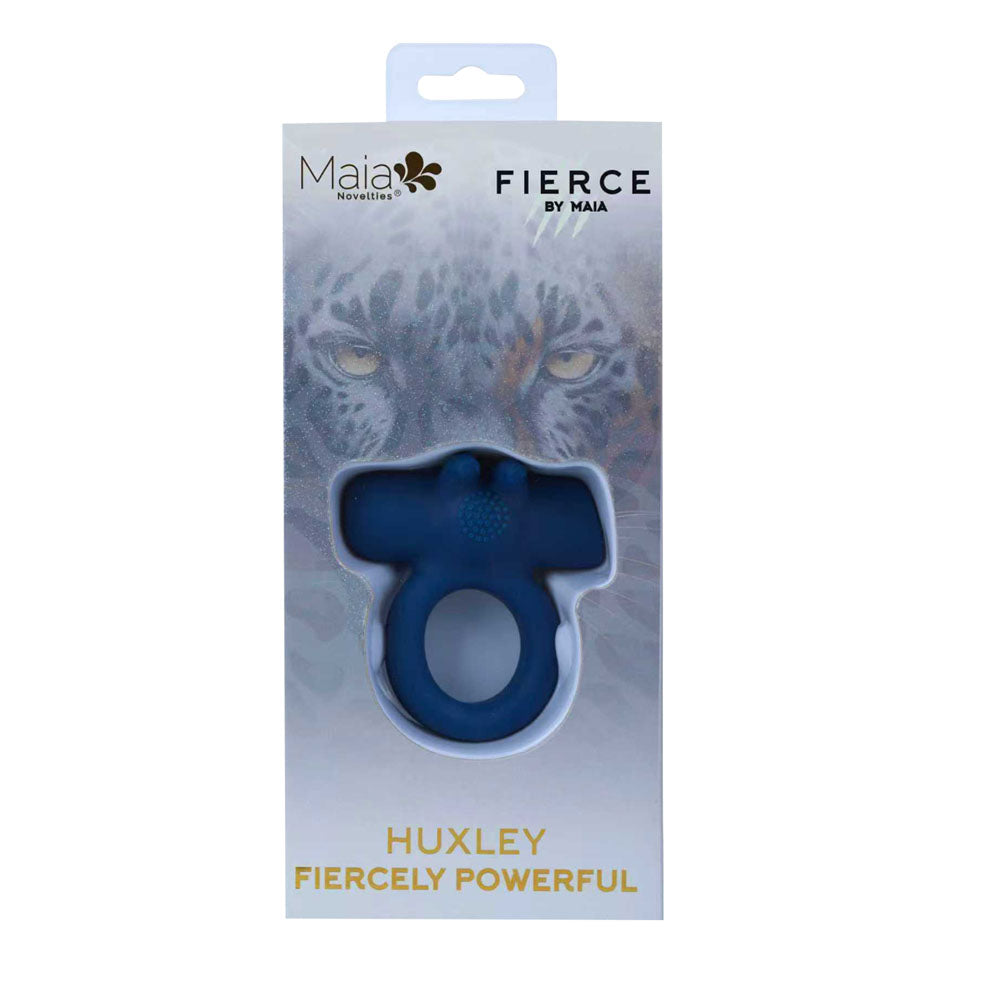Maia Toys | Maia HUXLEY - Blue Strong Vibrating Cock Ring