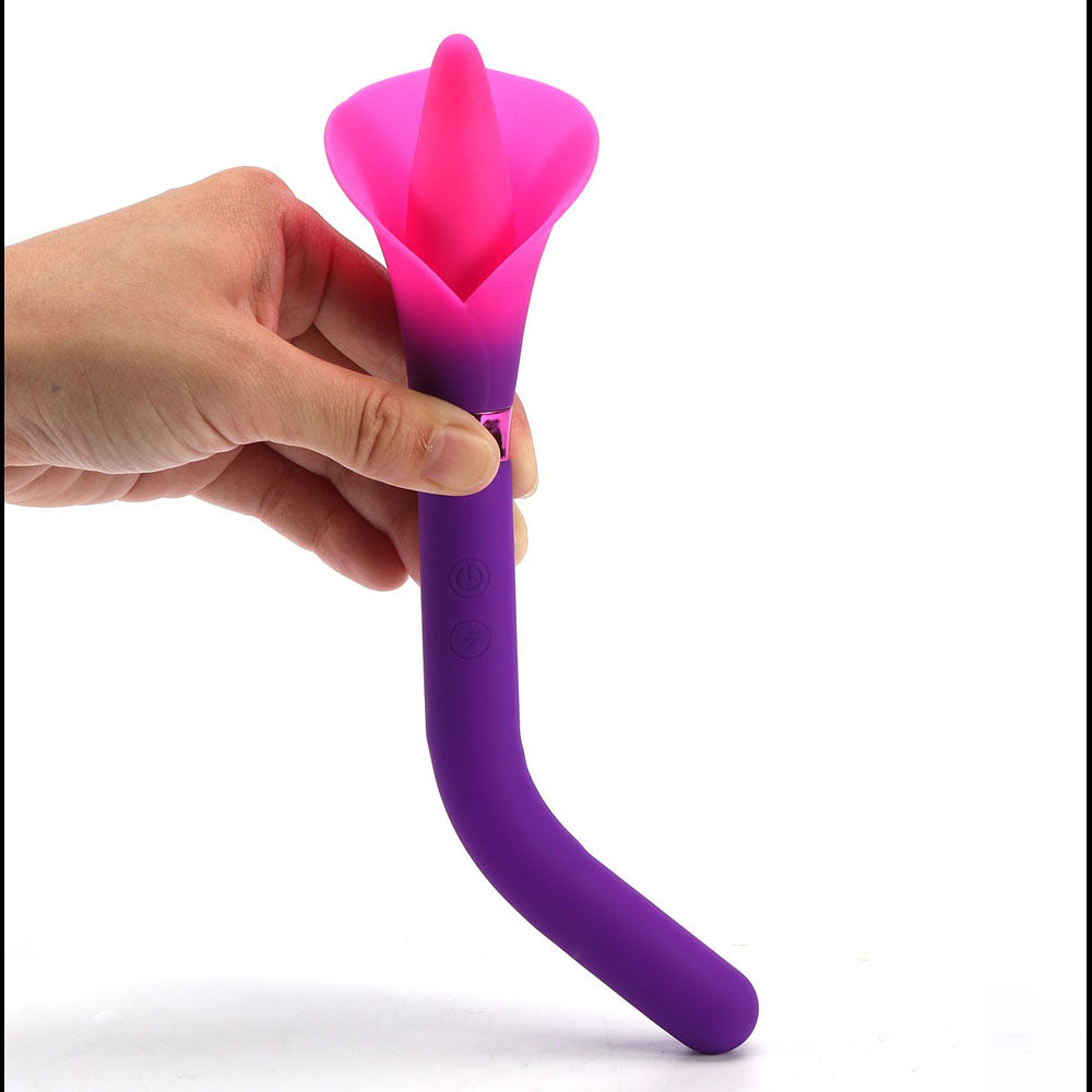Maia Toys | Maia VALA - Purple/Pink 22.2cm Flower Vibrator