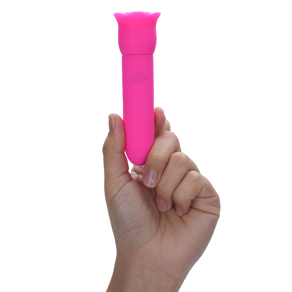 Maia Toys | Maia VIBEDRIVE - Pink 10cm USB Rechargeable Bullet with 16 GB Storage