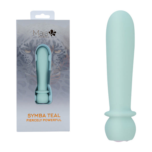 Maia Toys | Maia SYMBA - Teal 10.8cm USB Rechargeable Powerful Bullet