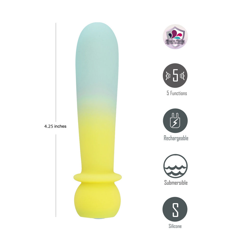Maia Toys | Maia SYMBA - Yellow 10.8cm USB Rechargeable Powerful Bullet