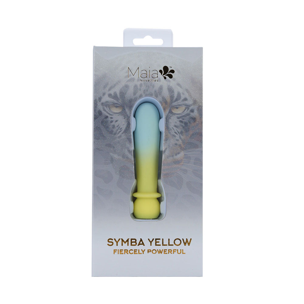 Maia Toys | Maia SYMBA - Yellow 10.8cm USB Rechargeable Powerful Bullet