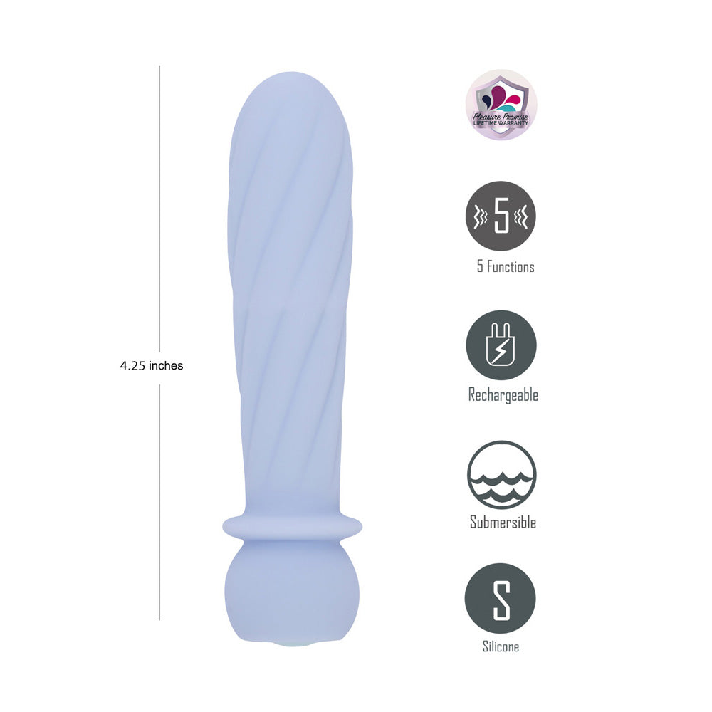Maia Toys | Maia SYMBA - Purple 10.8cm USB Rechargeable Powerful Bullet