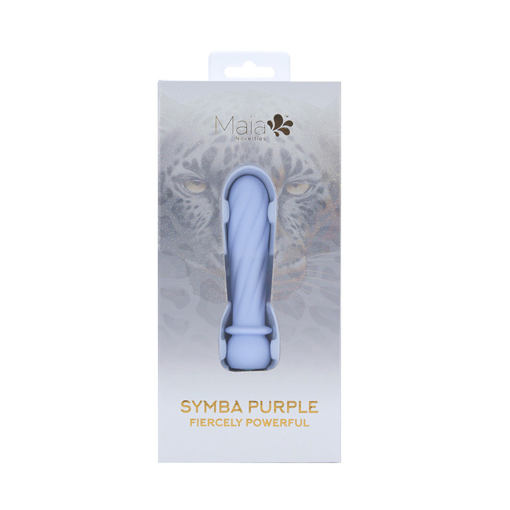 Maia Toys | Maia SYMBA - Purple 10.8cm USB Rechargeable Powerful Bullet