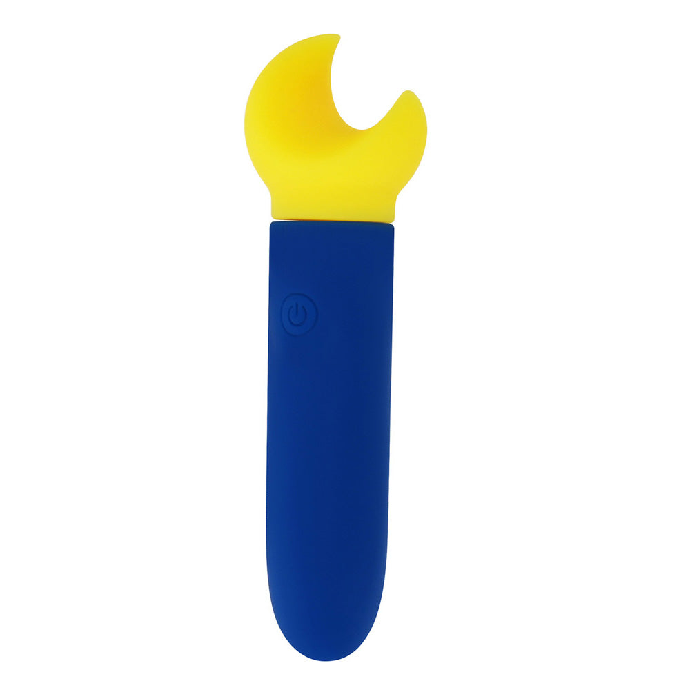 Maia Toys | Maia SAYLOR - Blue/Yellow 11.1cm USB Rechargeable Bullet
