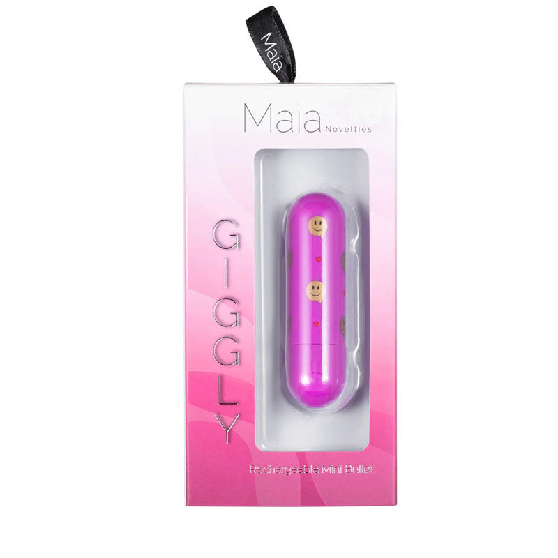 Maia Toys | Maia Giggly - Pink 7.6cm USB Rechargeable Bullet