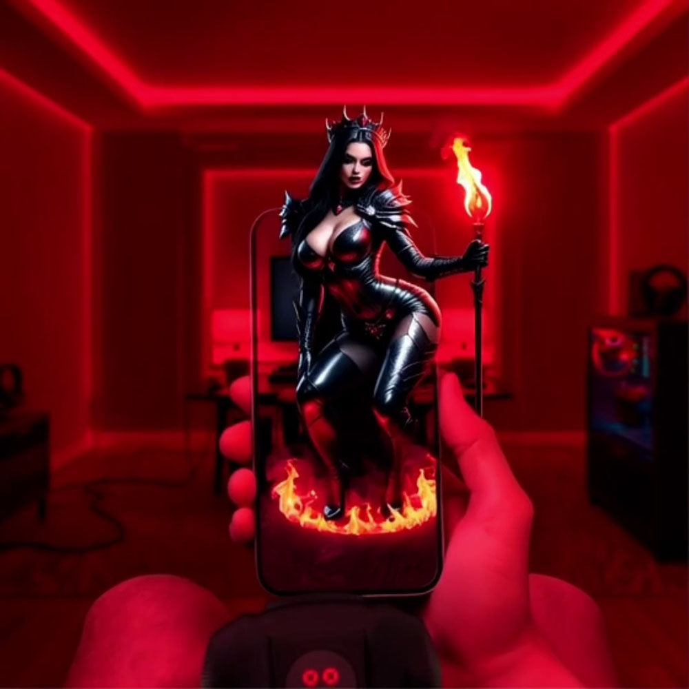 Shots Toys | Masturs - Raven - Shadow Sinner - Sucking, Vibrating, Hypnotic Masturbator