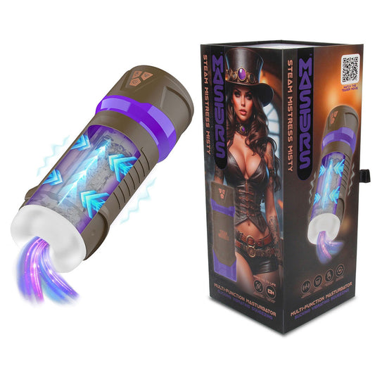 Shots Toys | Masturs - Misty - Steam Mistress - Sucking, Vibrating, Squeezing Masturbator
