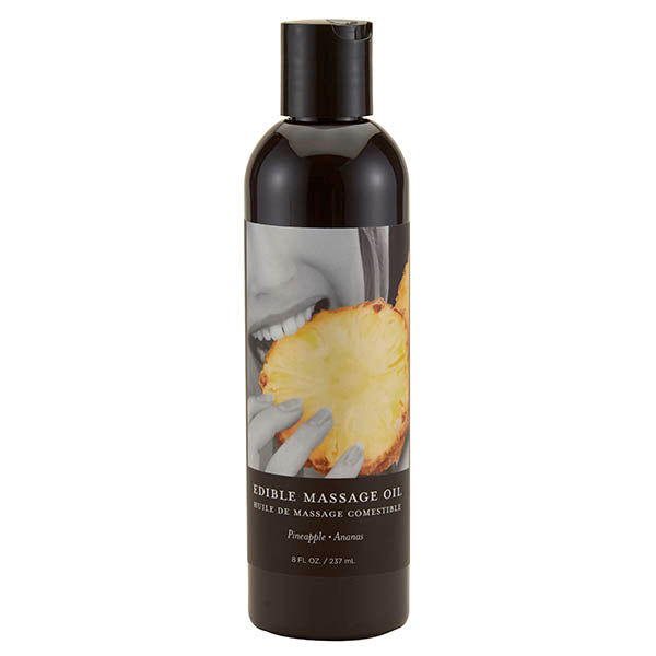 Earthly Body Edible Massage Oil Pineapple 237ml