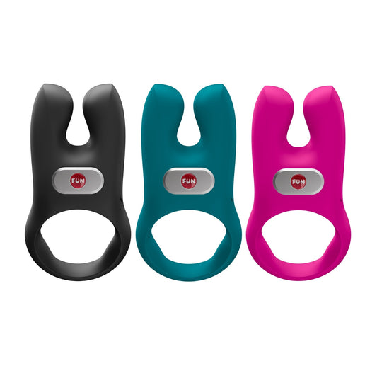 Fun Factory NOS Vibrating Couples Cock Ring - MULTIPLE COLOURS