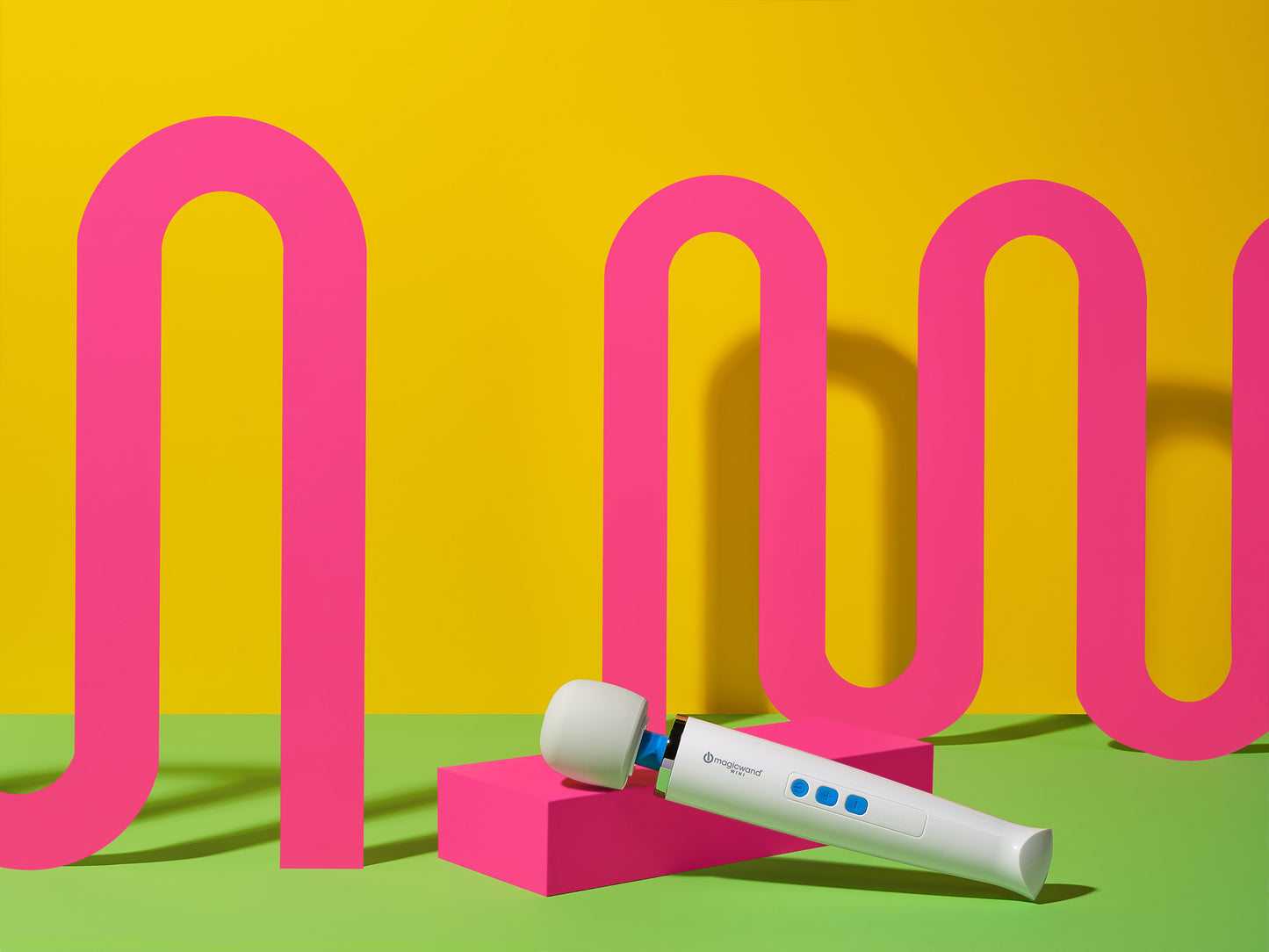 Magic Wand Mini White Rechargeable Massage Wand Vibrator