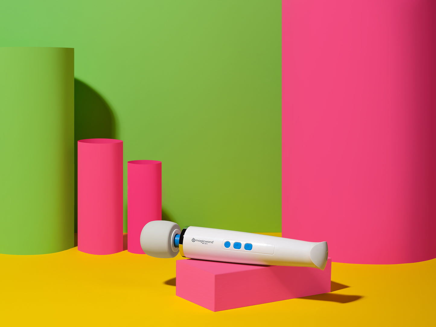 Magic Wand Mini White Rechargeable Massage Wand Vibrator