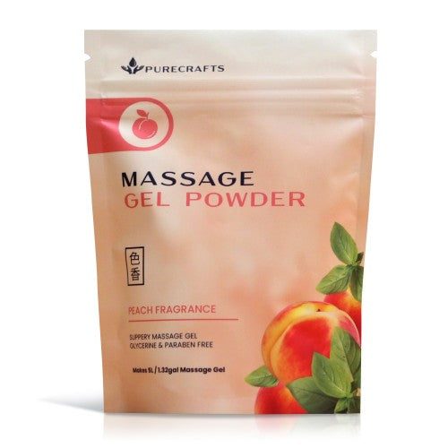 Purecrafts Massage Gel Powder 50g - Peach Fragrance