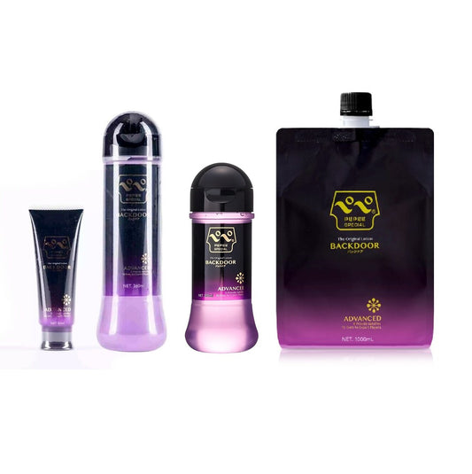 Pepee Backdoor Back Door Anal Water Based Lubricant 50ml/200ml/360ml/1000ml - MULTIPLE SIZES