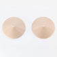 Love In Leather Round Metal Pasties With Lustre Finish - MULITPLE COLOURS