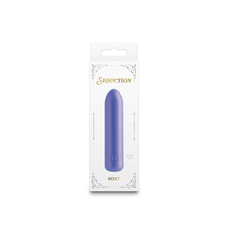 NS Novelties | Seduction - Roxy - Metallic Blue 9cm Vibrating Bullet