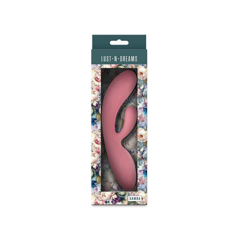 NS Novelties | Lust-N-Dreams - Samba - Coral Rabbit Vibrator