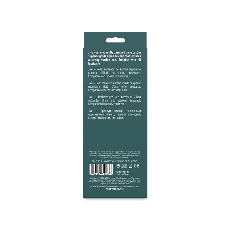 NS Novelties | Lust-N-Dreams - Jive - Ocean 16.3cm Dildo