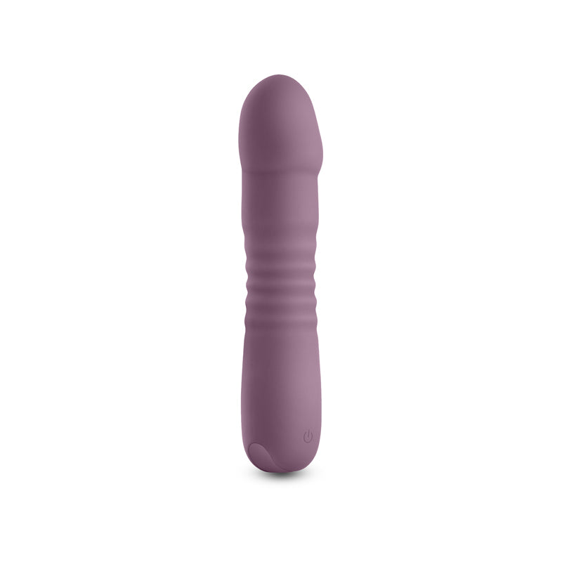 NS Novelties | Lust-N-Dreams - Poise - Mauve 17.3cm Thrusting Vibrator