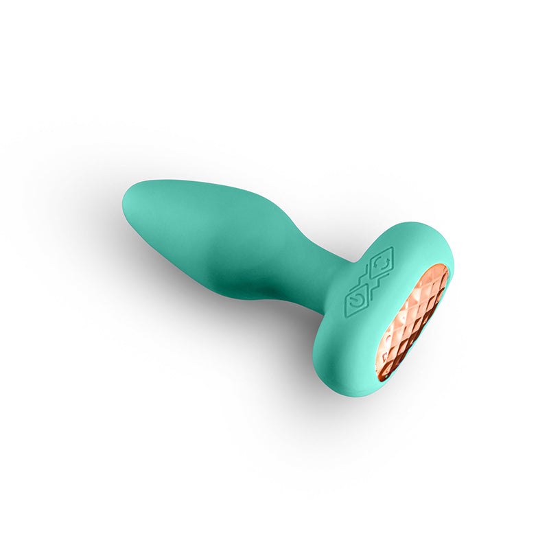 NS Novelties Techno - Prism Teal 10.9cm Butt Plug with App Control