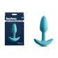 NS Novelties Techno - Trance Blue 10.9cm Butt Plug with App Control