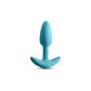 NS Novelties Techno - Trance Blue 10.9cm Butt Plug with App Control