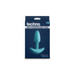 NS Novelties Techno - Trance Blue 10.9cm Butt Plug with App Control