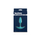 NS Novelties Techno - Trance Blue 10.9cm Butt Plug with App Control