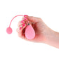 NS Novelties Techno - Kandi Pink Vibrating Egg with App Control