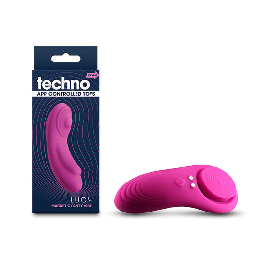 NS Novelties Techno - Lucy - Magenta Panty Vibrator with App Control