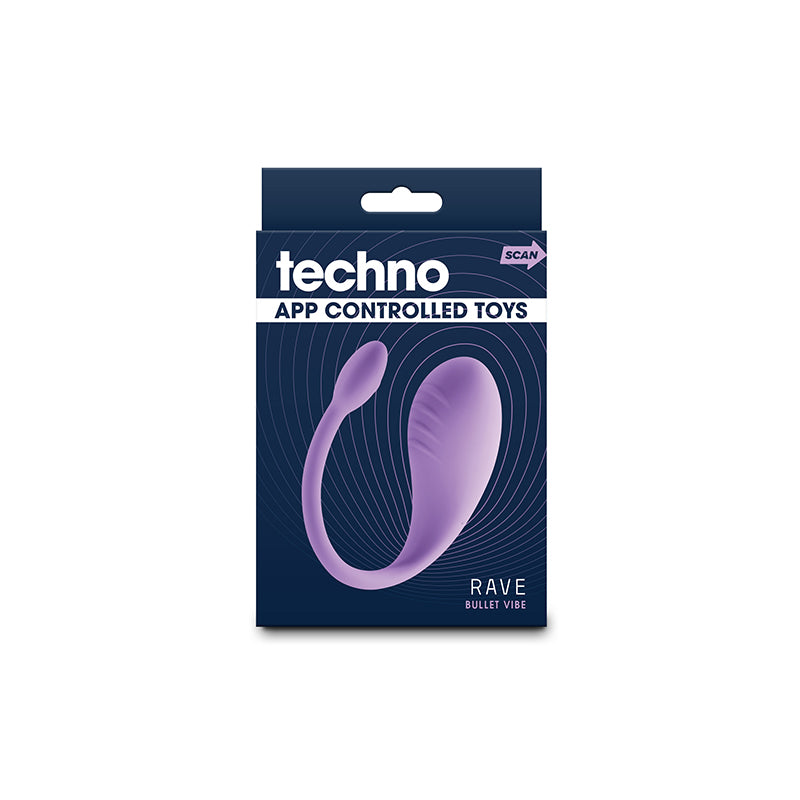 NS Novelties Techno - Rave - Purple Vibrator with App Control