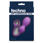 NS Novelties Techno - Bop - Purple Vibrating Kegel Exerciser with App Control
