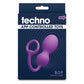NS Novelties Techno - Bop - Purple Vibrating Kegel Exerciser with App Control