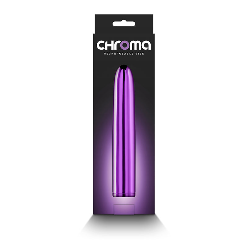 NS Novelties | Chroma - Metallic Purple 17cm USB Rechargeable Vibrator