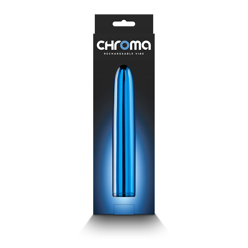 NS Novelties | Chroma - Metallic Blue 17cm USB Rechargeable Vibrator