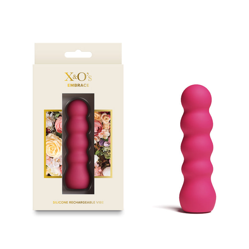 NS Novelties X & O's Embrace - Rose 9.9cm Bullet Vibrator