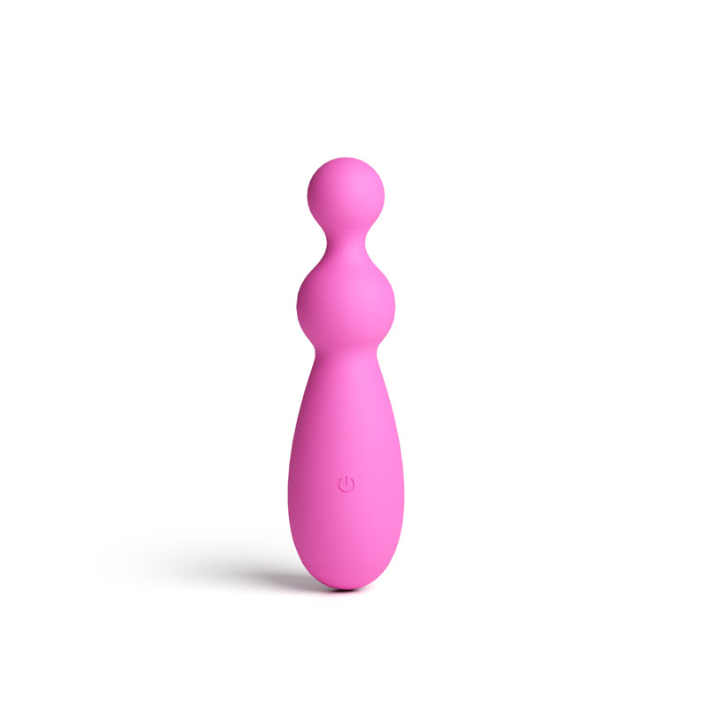 NS Novelties Pretty in Pink Petal - Beaded Vibrator - Pink