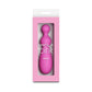 NS Novelties Pretty in Pink Petal - Beaded Vibrator - Pink