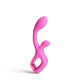 NS Novelties Pretty in Pink Velvet G-Spot Rabbit Vibrator - Pink