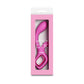 NS Novelties Pretty in Pink Velvet G-Spot Rabbit Vibrator - Pink