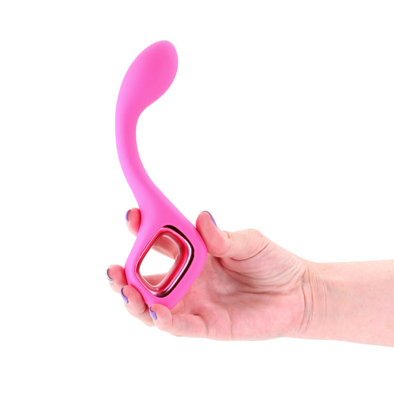 NS Novelties Pretty in Pink Lace G-Spot Vibrator - Pink