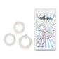 NS Novelties Fantasia - Intensity Rings - Pearlescent Beaded Cock Rings - Set of 3 Sizes