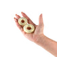 NS Novelties Fantasia - Double Stack - Amber Cock Rings - Set of 2 Sizes