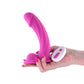 NS Novelties | Colours Curve - 6" Vibrating Dildo with Remote - Pink