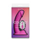 NS Novelties | Colours Curve - 6" Vibrating Dildo with Remote - Pink