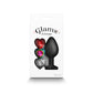 NS Novelties | Glams Xchange Heart - Medium Butt Plug with Interchangeable Round Gems