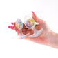 NS Novelties | Glams Cosmic 2pc Kit - Clear/Rainbow Butt Plugs - Set of 2 Sizes