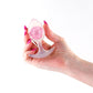 NS Novelties | Glams Cosmic - Medium - Clear/Pink 9.5cm Medium Butt Plug