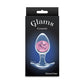 NS Novelties | Glams Cosmic - Medium - Clear/Pink 9.5cm Medium Butt Plug