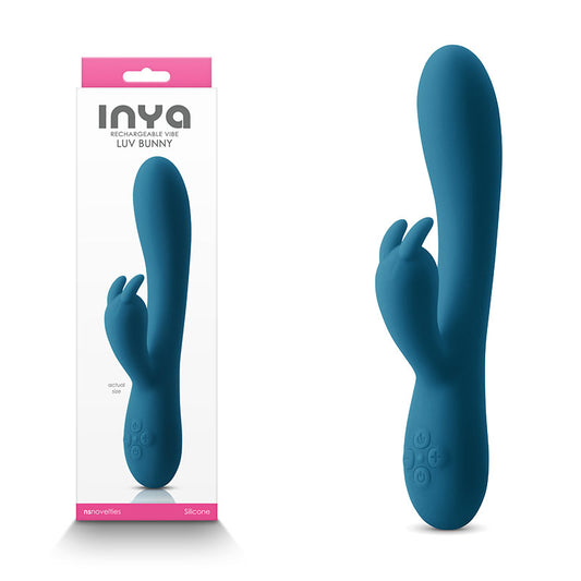 NS Novelties INYA Luv Bunny - Dark Teal Rabbit Vibrator